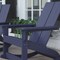 Flash Furniture Navy Modern Poly Resin Adirondack Rocking Chair JJ-C14709-NV-GG - alternate 4